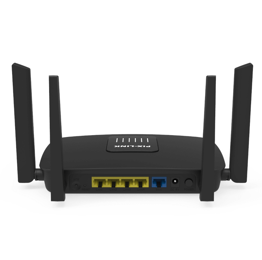 Pix Link Router LV-AC06 1200Mbps dual band crni