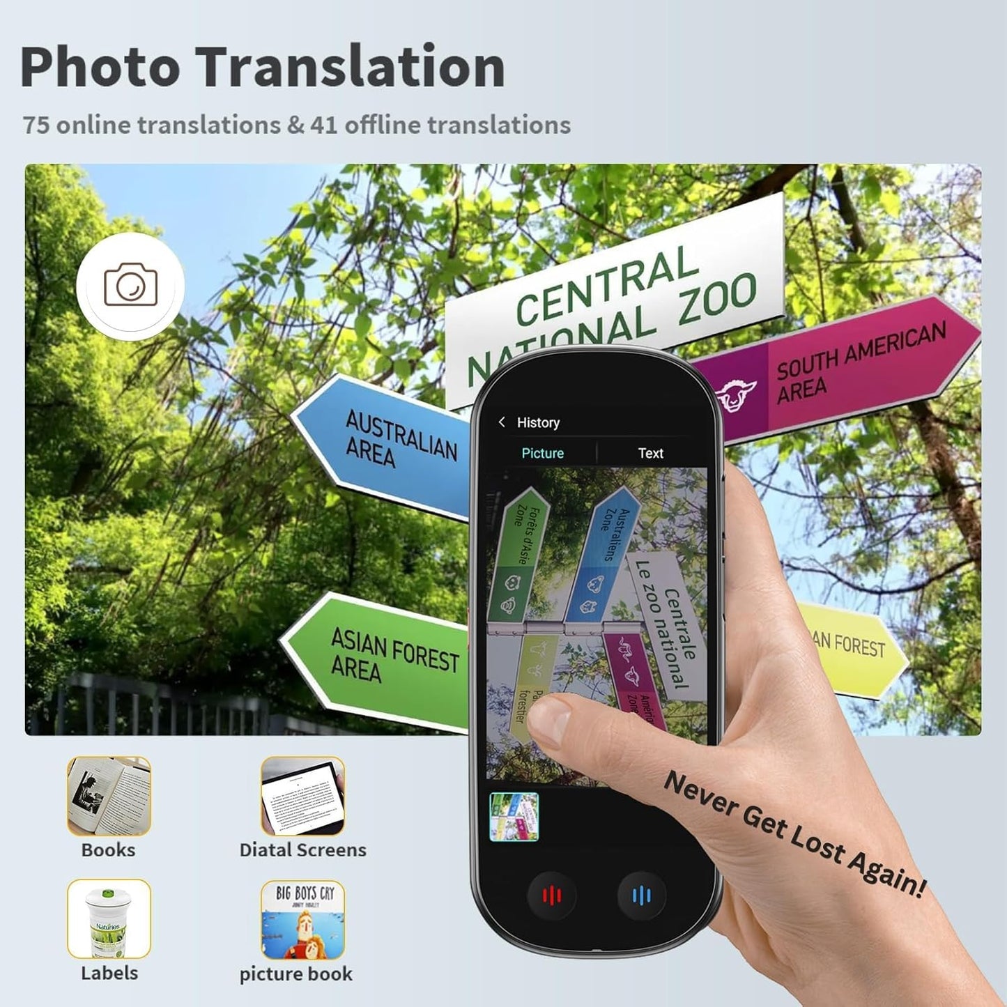 AI Translator Prevodilac stranih jezika Z9