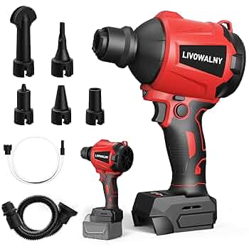 Aku duvac prasine sa 7 mlaznica 20v