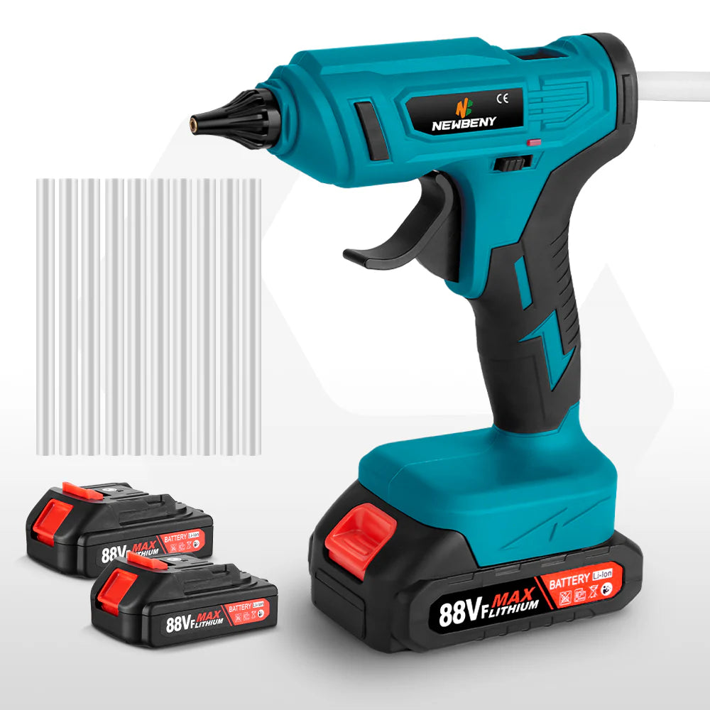 Aku pištolj za lepak sa dve baterije