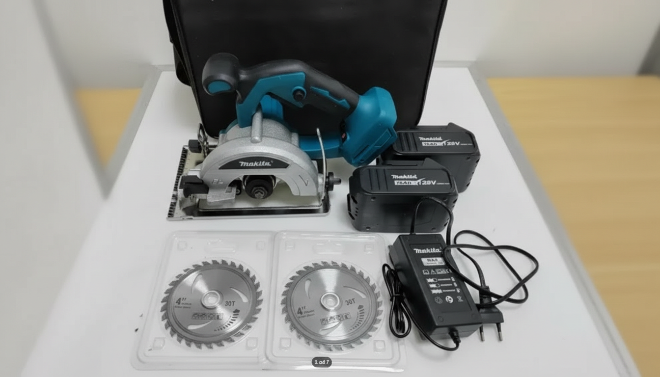 Aku rucni cirkular 88v sa dve baterije