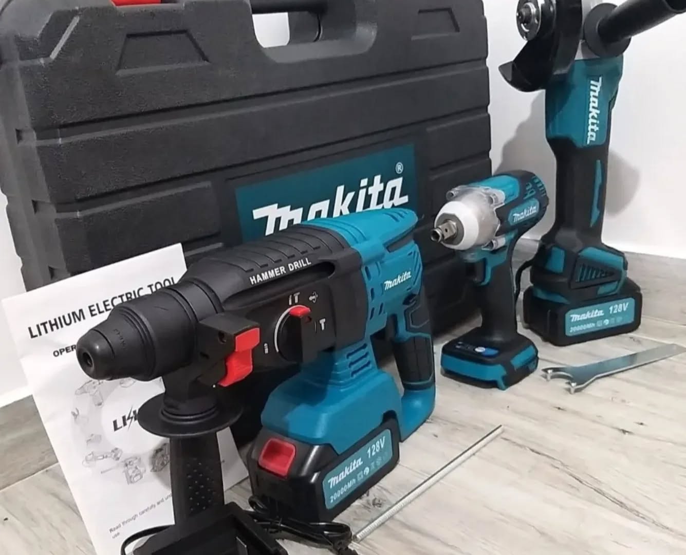 Aku set Makita 3u1
