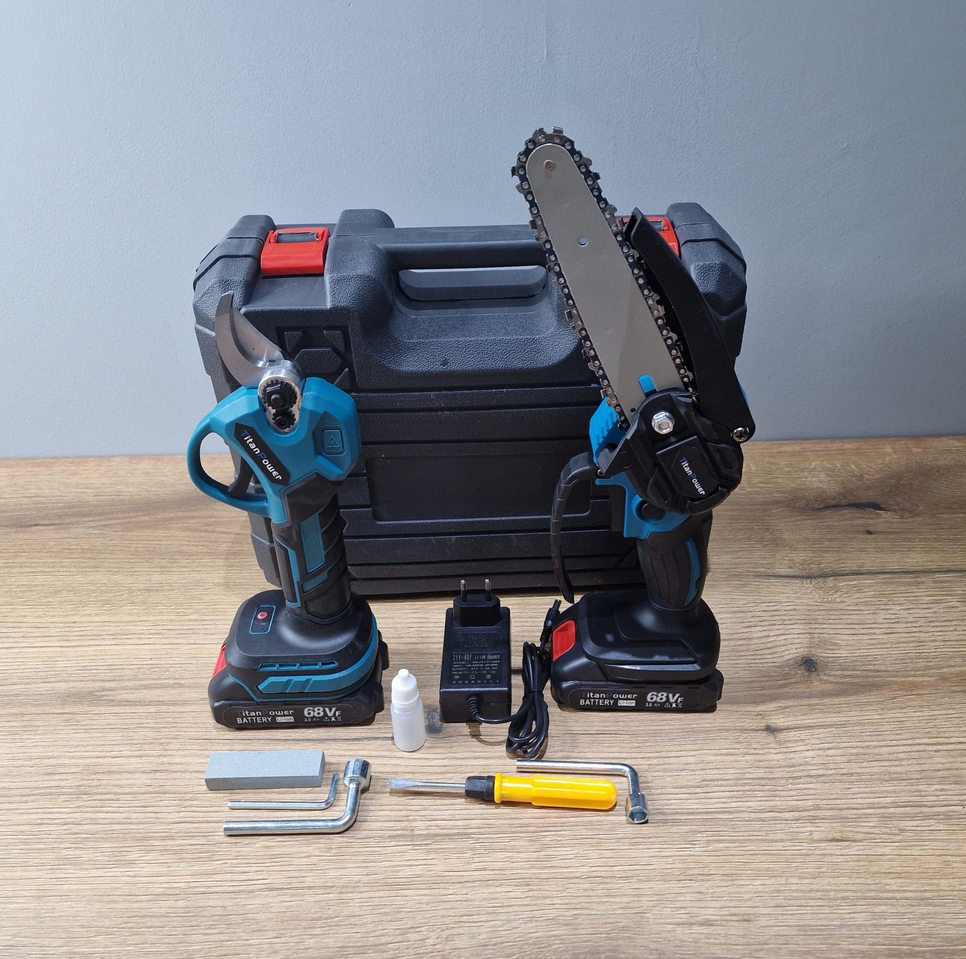 Aku set Testera i Makaze 88v dve baterije