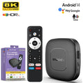 Android Tv Box Mortal T1 4k Ultra HD Android 14 5G 2G/16G