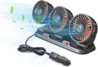 Auto Ventilator 12V 3u1 – Snažan Trostruki Ventilator sa Tihim Radom