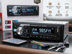 Auto Radio sa Bluetooth, USB i SD Karticom – 4x50W Stereo MP3 Plejer za Automobil