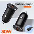 Auto punjac 30W 5A USB + C type Brzi Punjac