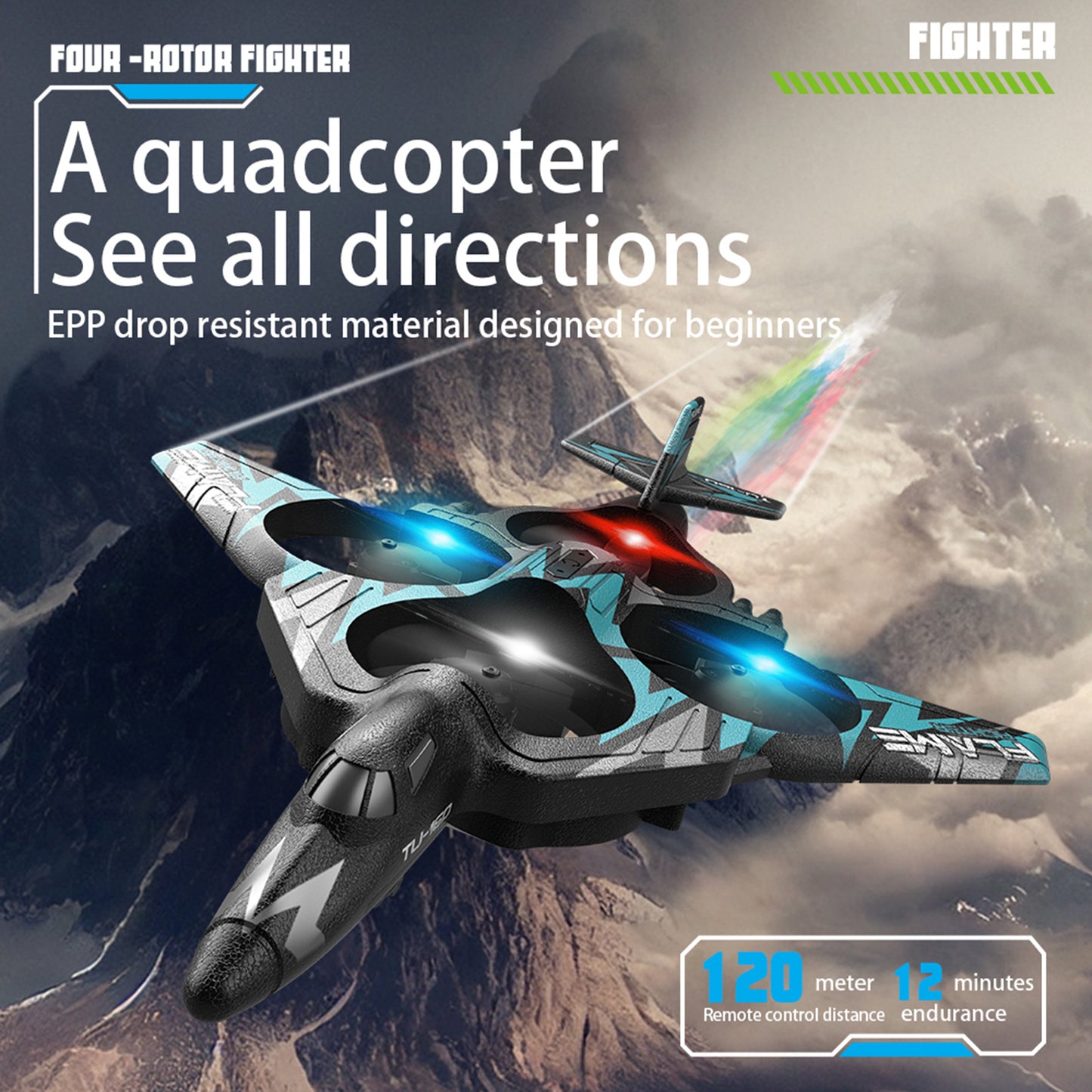 Avion Dron X23 sa HD Kamerom i Dim Efektom