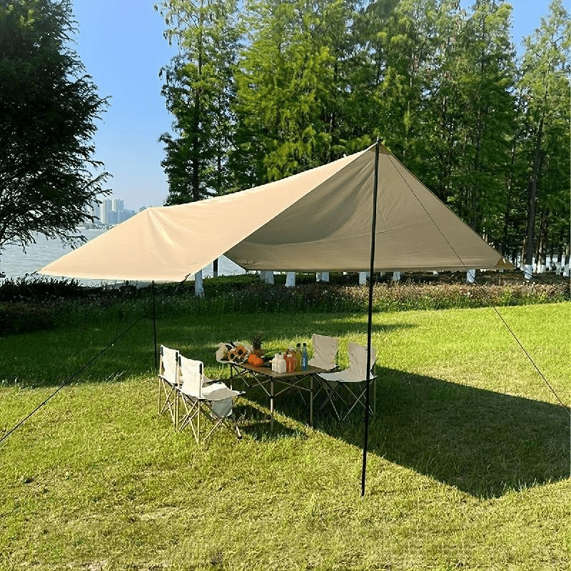 Baštenska Tenda Oaza 3x3m / 3x5m – Velika Zaštita od Sunca i Kiše za Dvorište, Plažu i Kampovanje