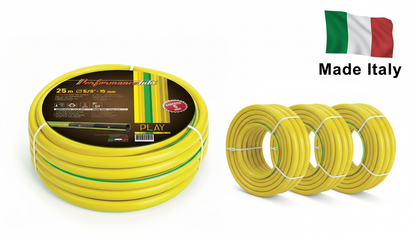 Baštensko Crevo 1/2" 25m i 50m PLAY – Troslojno Crevo za Zalivanje | Italijanski Kvalitet, Dugotrajno