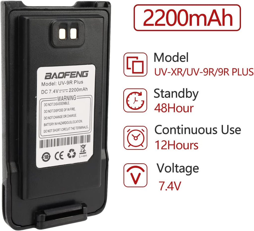 Baterija za Baofeng UV-9R