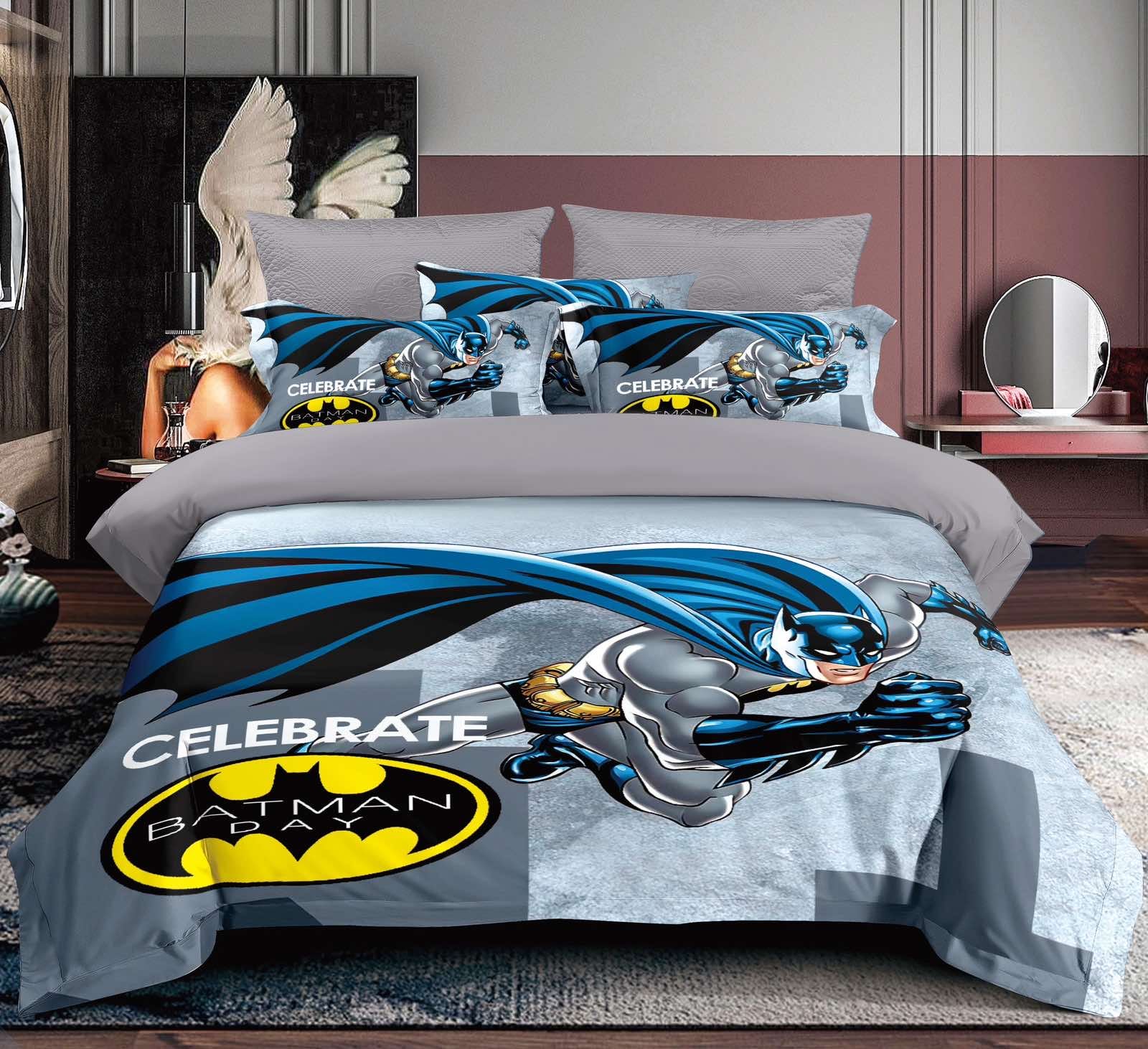 Batman 3D Posteljina za Decu – Mekana i Kvalitetna 140x200