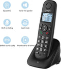 Bežični fiksni telefon crni