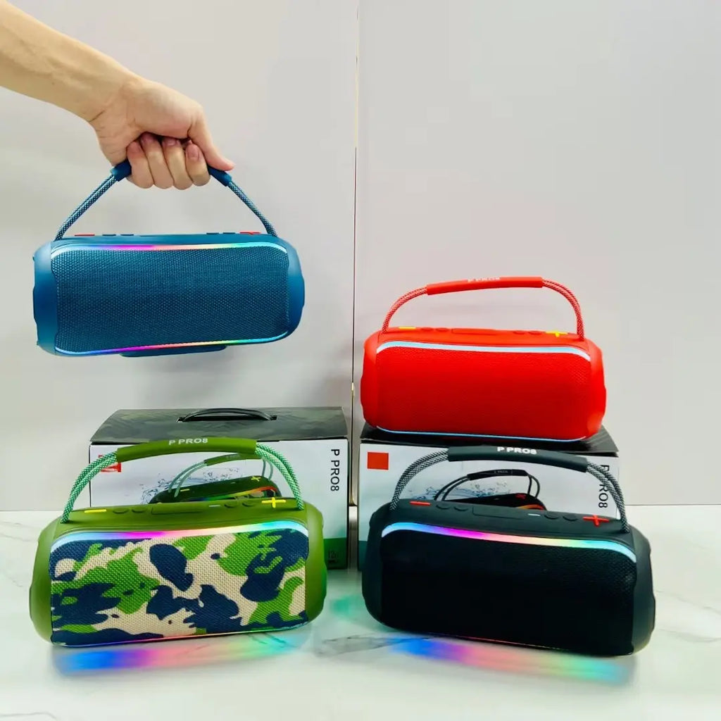 Bluetooth zvučnik PRO 08 sa RGB osvetljenjem