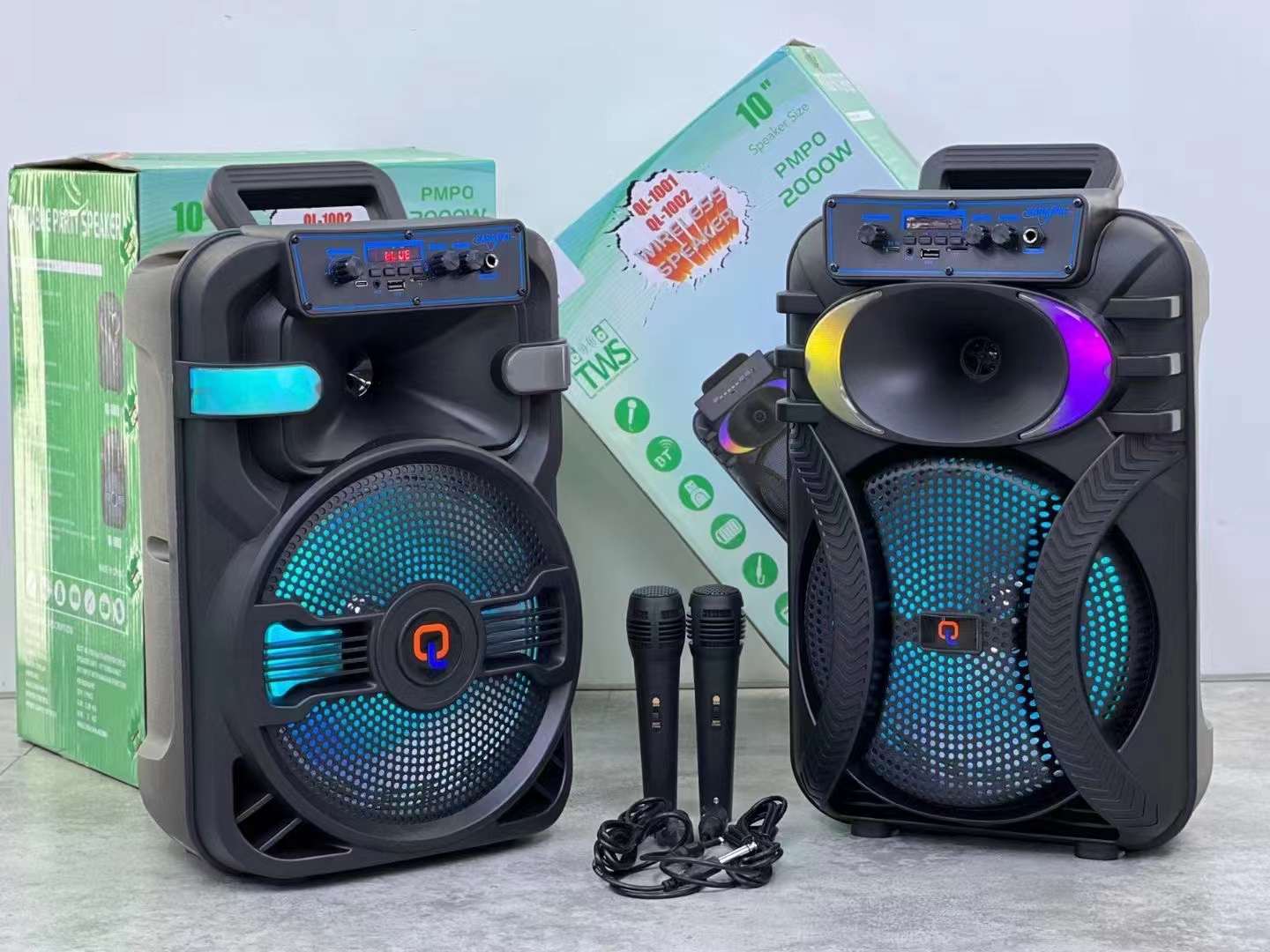 Bluetooth zvucnik sa bezicnim mikrofonom 10 inca QL-1001