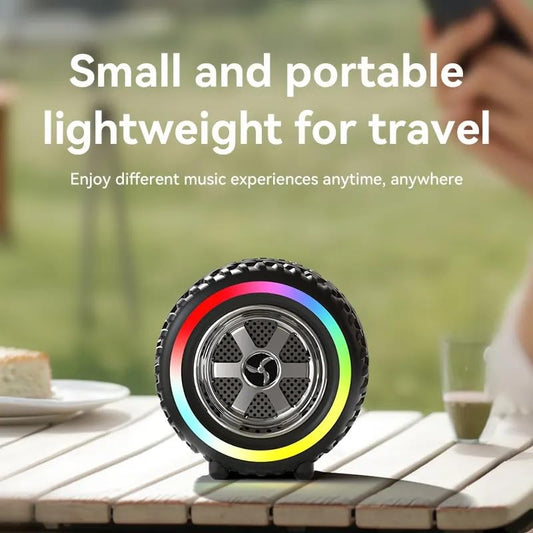 Bluetooth zvucnik tocak sa led svetlom