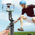 C16 AI Pametni Gimbal Stabilizator za Mobilni Telefon – 360° Rotacija, Praćenje Lica, Anti-Shake, Stativ i Daljinski za TikTok, YouTube i Vlogove