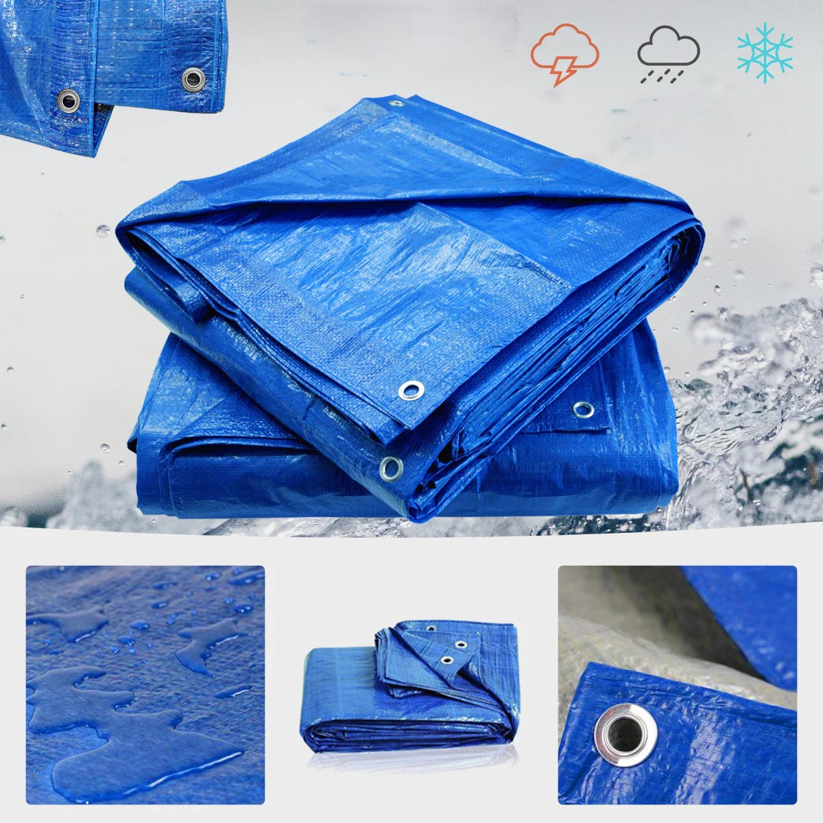 Cerada za prekrivanje i zaštitu predmeta 3m x 5m