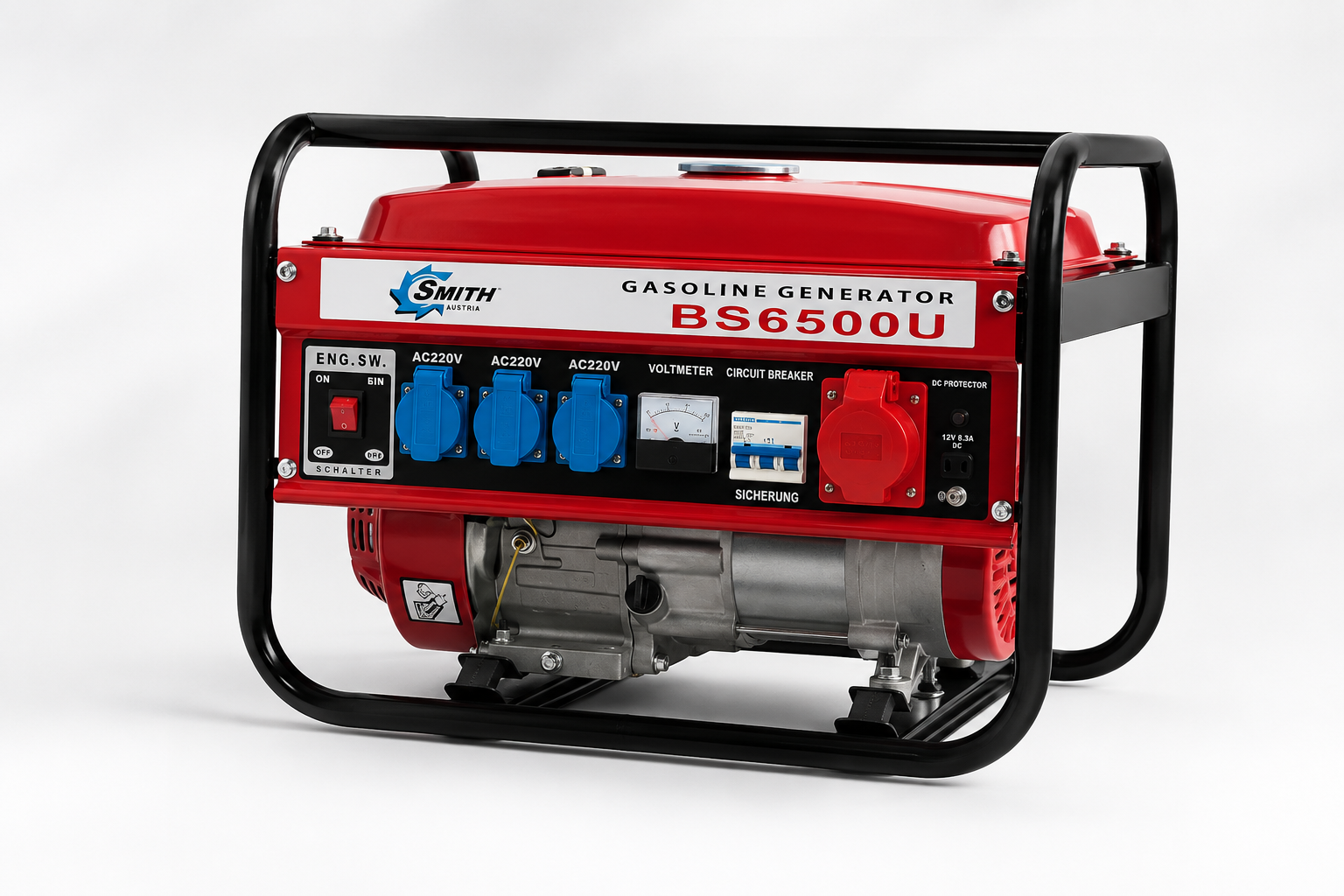 Agregat SMITH AUSTRIA 6.5 kW | Benzinski Generator Struje 6500W za Kuću, Gradilište i Vikendicu