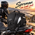 Alpinestars Torba za Zadnje Sedište Motocikla – Moto Torba za Sedište, Praktična i Prostrana