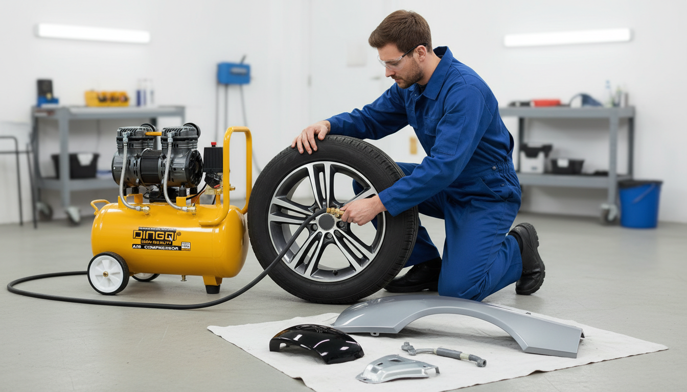 DINGQI kompresor 30l besumni