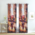 Dečiji Draper Iron Man 140x260cm – Jedno Krilo za Dečiju Sobu