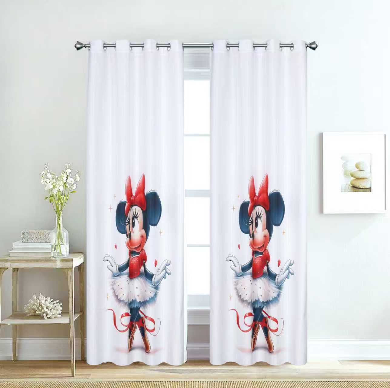 Dečiji Draper Mini Maus 140x260cm – Jedno Krilo za Dečiju Sobu