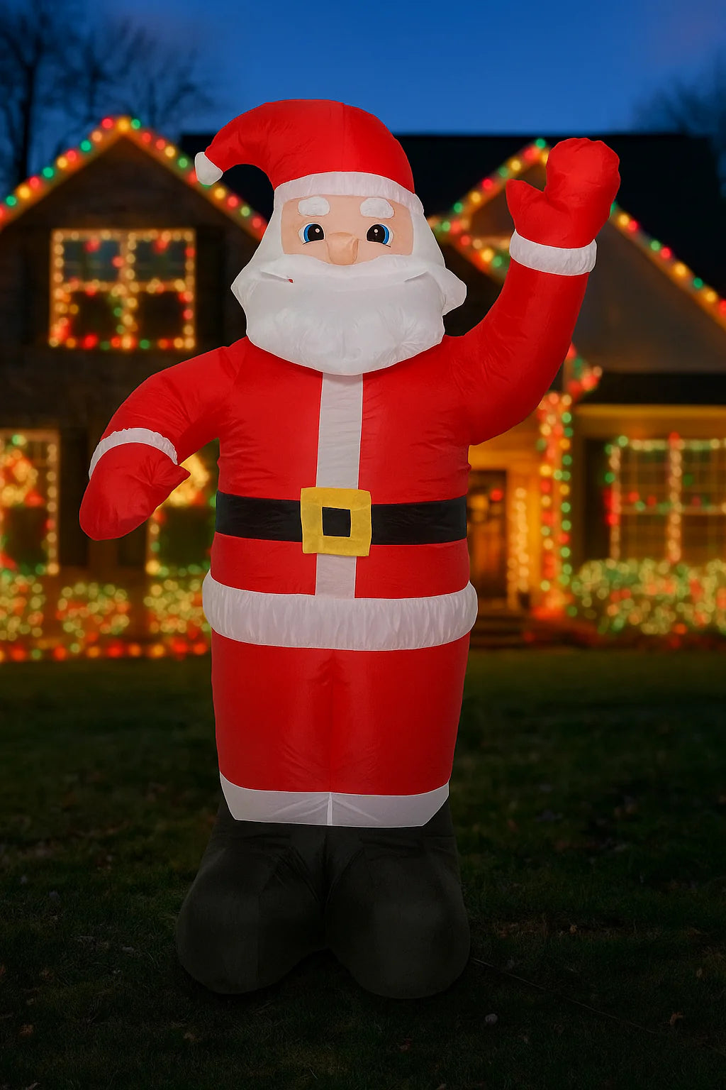 Deda Mraz na naduvavanje – 180 cm