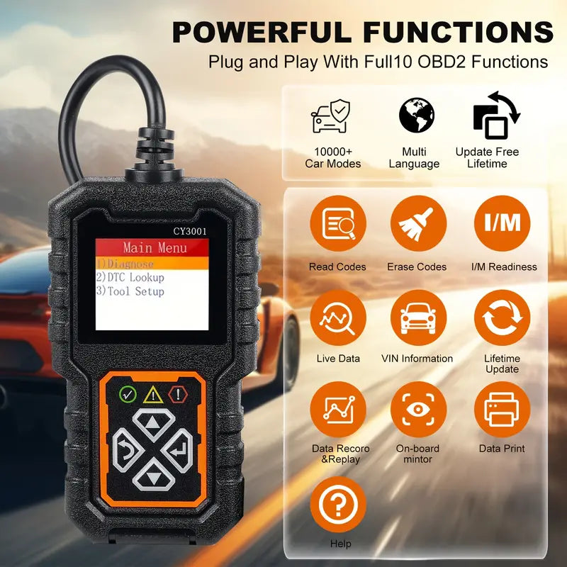 Dijagnostika za auto CY3001 OBD2