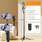 Držač Tripod stativ za 1 ili 2 telefona sa led svetlom
