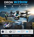 Dron W29HW sa Kamerom i Daljinskim Upravljačem – HD Snimanje, Stabilan Let i WiFi Prenos