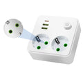 Dupla utičnica sa 2 usb i 1 tip C
