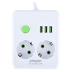 Dupla utičnica sa 3 USB port 2500W