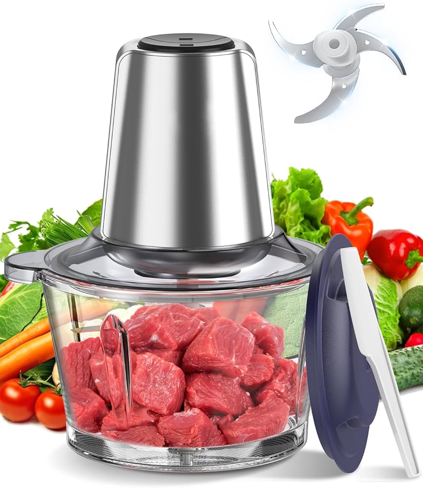 Električna Seckalica za Meso i Povrće – Kompaktni Mini Blender