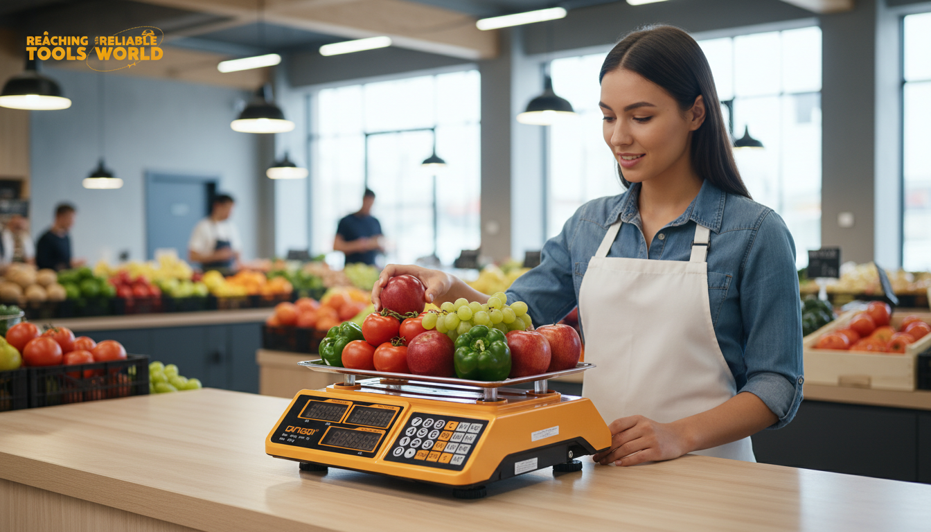 Elektronska digitalna pijačna vaga 40 kg DINGQI