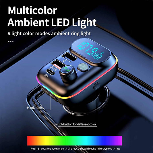 FM Bluetooth transmiter sa 3u1 punjačem