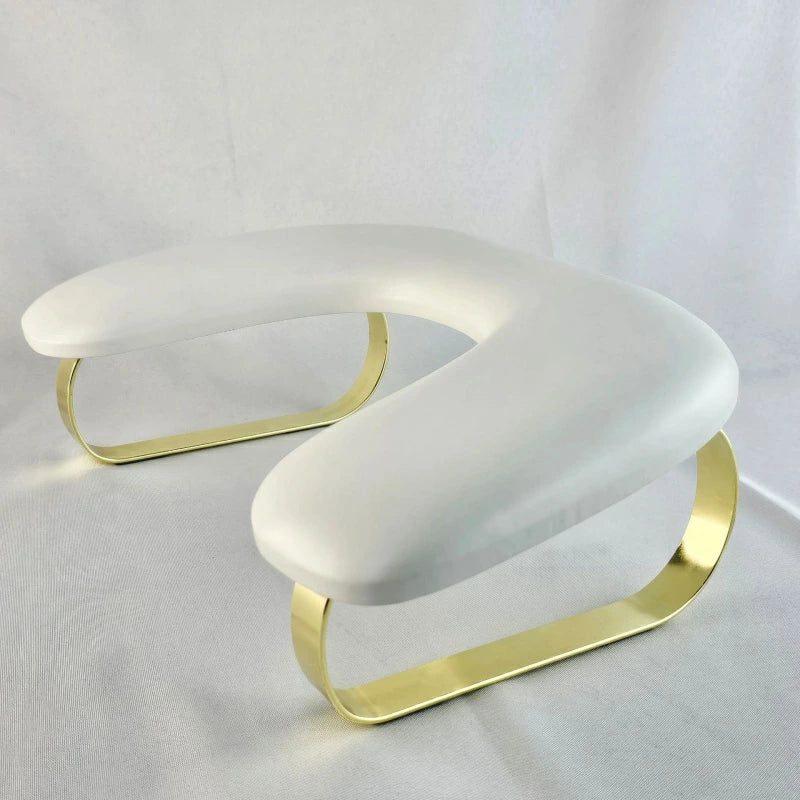 Fantasticni naslon za ruke za manikir sa zlatnim nogama