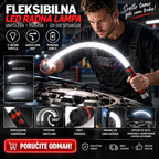 Fleksibilna LED Radna Lampa – Punjiva Savitljiva LED Lampa sa 3 Jačine Svetla za Auto i Radionicu