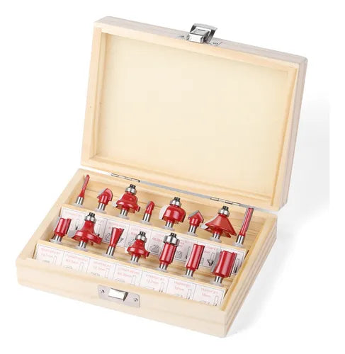 Glodala za frezer prihvat 6mm 15 kom