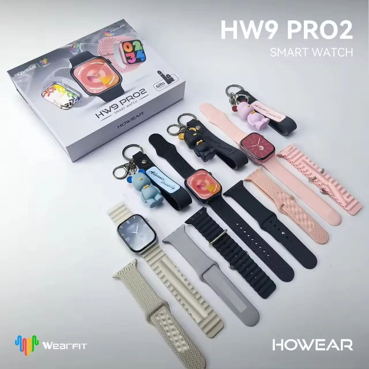 Smart watch HW9 Pro 2 + 3 narukvice