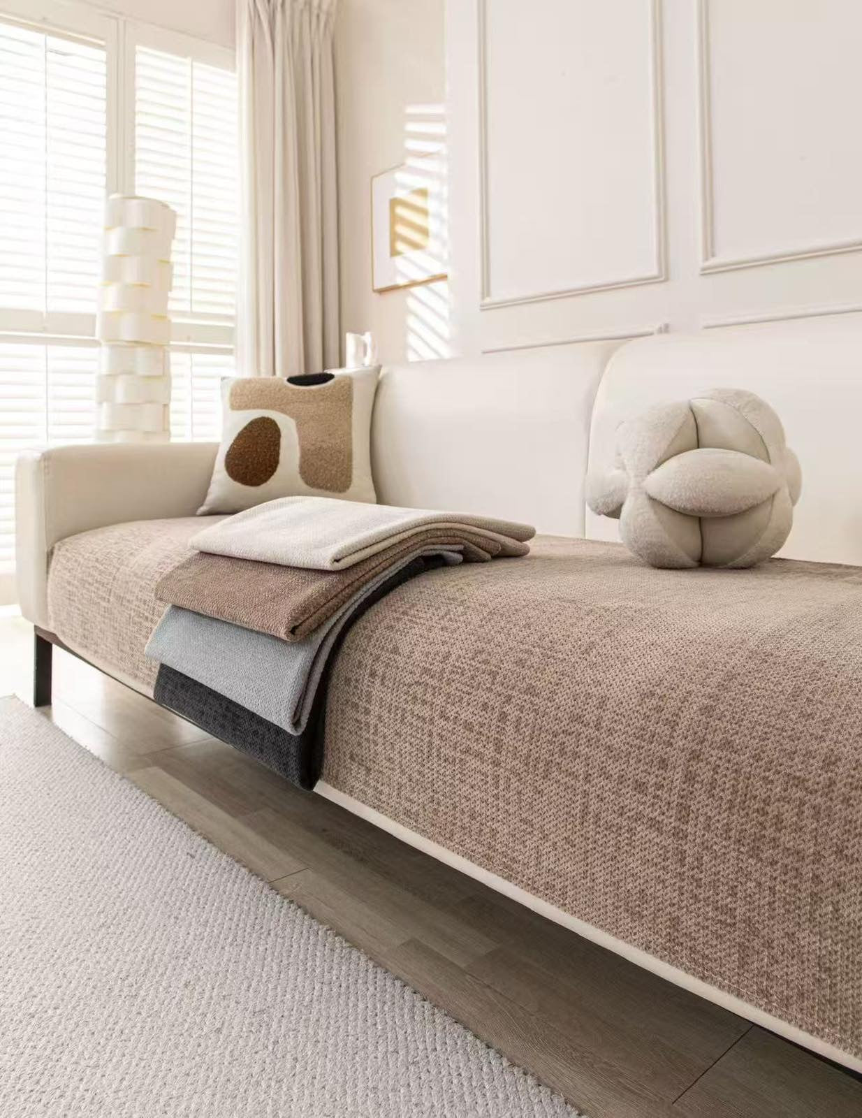 Prekrivač 70x150 cm za Krevet ili Sofu – Moderan i Elegant (4 Boje)