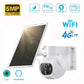 Ip WiFi PTZ 4G kamera sa solarnim panelom