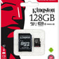 KINGSTON Memorijska kartica MicroSD 128 GB + adapter