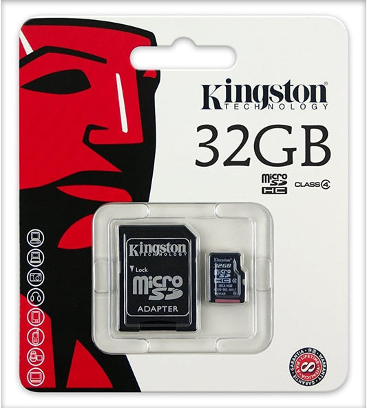 KINGSTON memorijska kartica MicroSD 32 GB + adapter