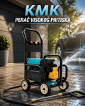 KMK Perač Visokog Pritiska 3000W 300 BAR – Profesionalni Visokopritisni Perač za Automobile, Dvorišta, Terase i Fasade