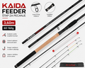 Kaida Feeder Štap za Pecanje 3.60m 60-160g – Profesionalni Feeder Štap za Daleke Zabačaje