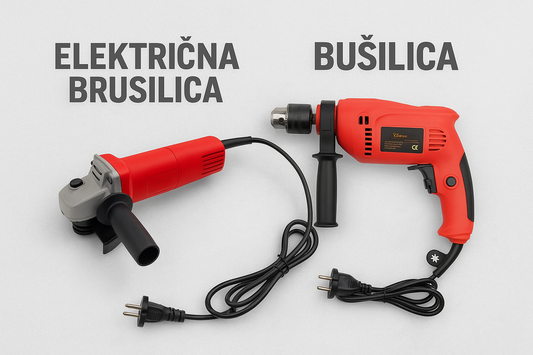Komplet Električna Brusilica 710W + Bušilica 600W