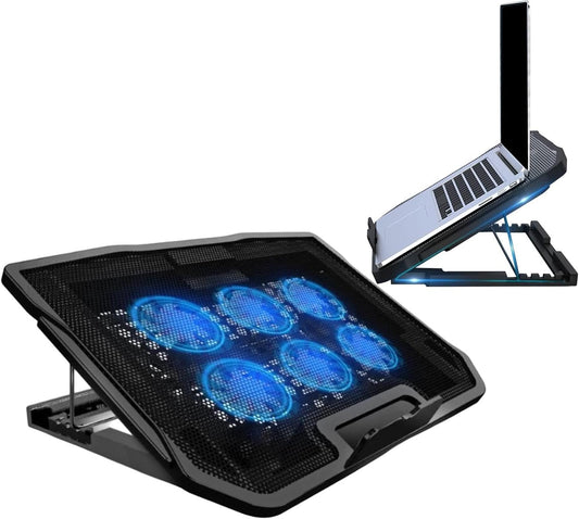 Kuler za laptop sa 6 ventilatora
