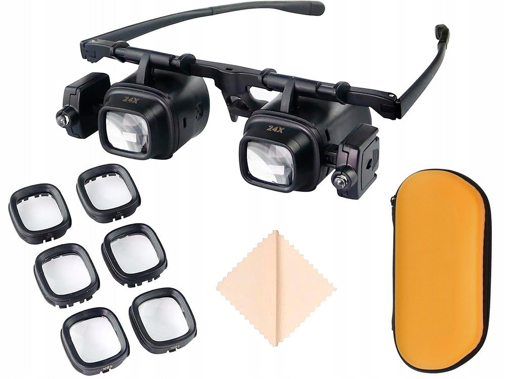 LED Lupa Naočare za Popravku Satova i Elektronike 24X