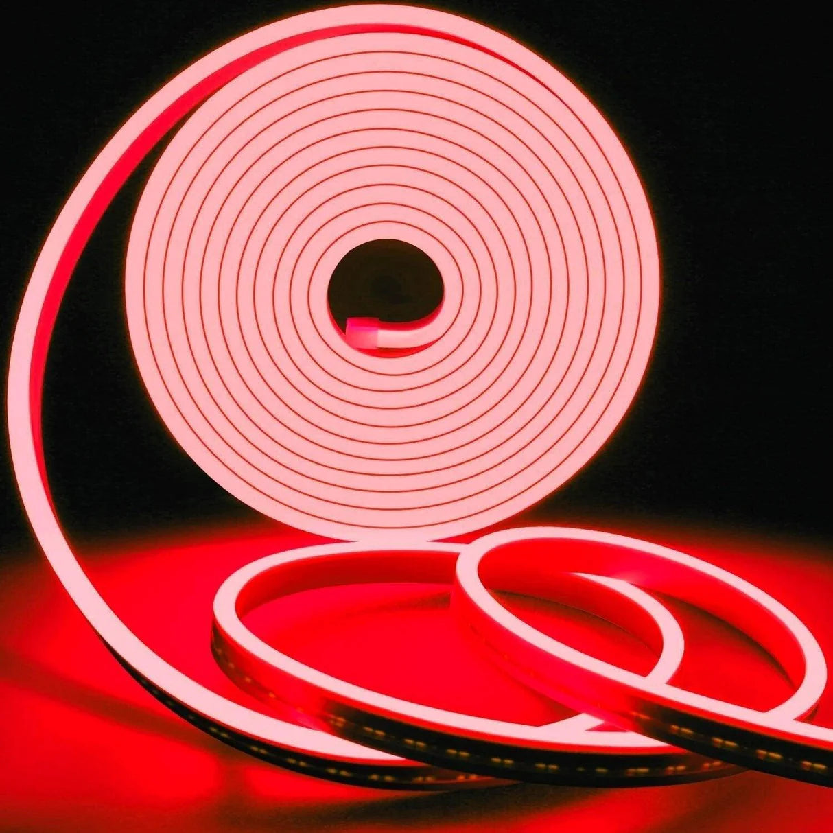 LED NEON flex traka 10m 220v Crvena